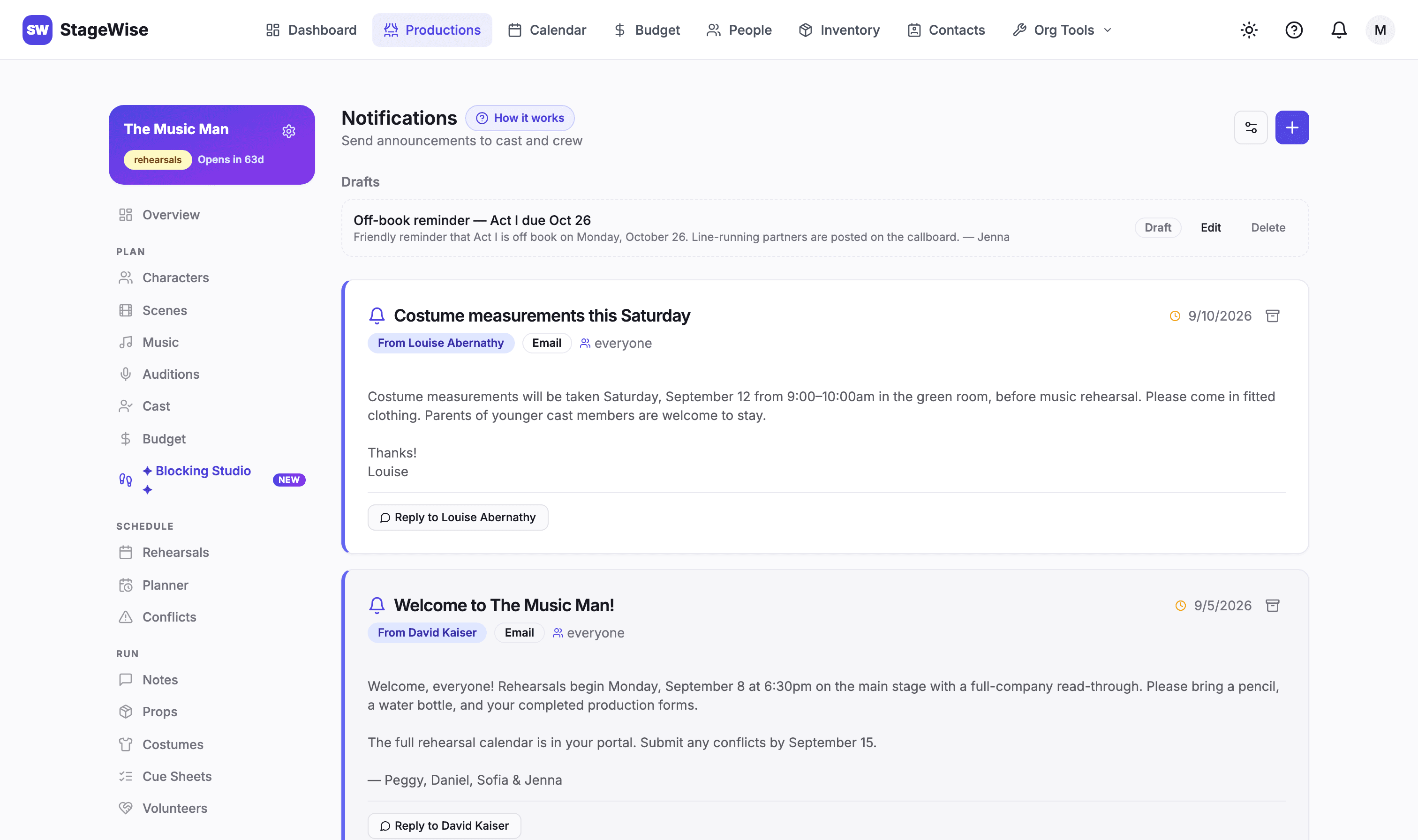 12 Notifications